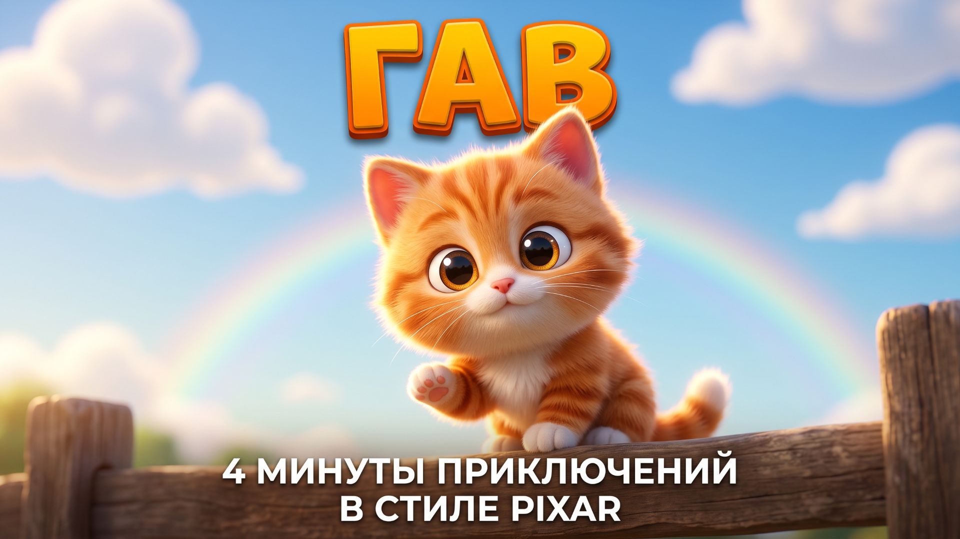 😭 ЭТОТ МУЛЬТИК РАСТРОГАЕТ ВАС | Гав в стиле Pixar | 4 минуты