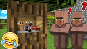 Я УМЕНЬШИЛСЯ И ЗАТРОЛЛИЛ ЖИТЕЛЕЙ ПРЯТКАМИ В МАЙНКРАФТ ｜ Компот Minecraft