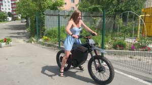 Діртбайк електричний Corso Storm E-3000 Rally двигун 2999W, акумулятор літієвий 72V27AH