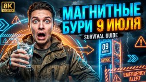 Магнитные бури 9 Июля 2026 года: Гигантский взрыв на Солнце летит к Земле