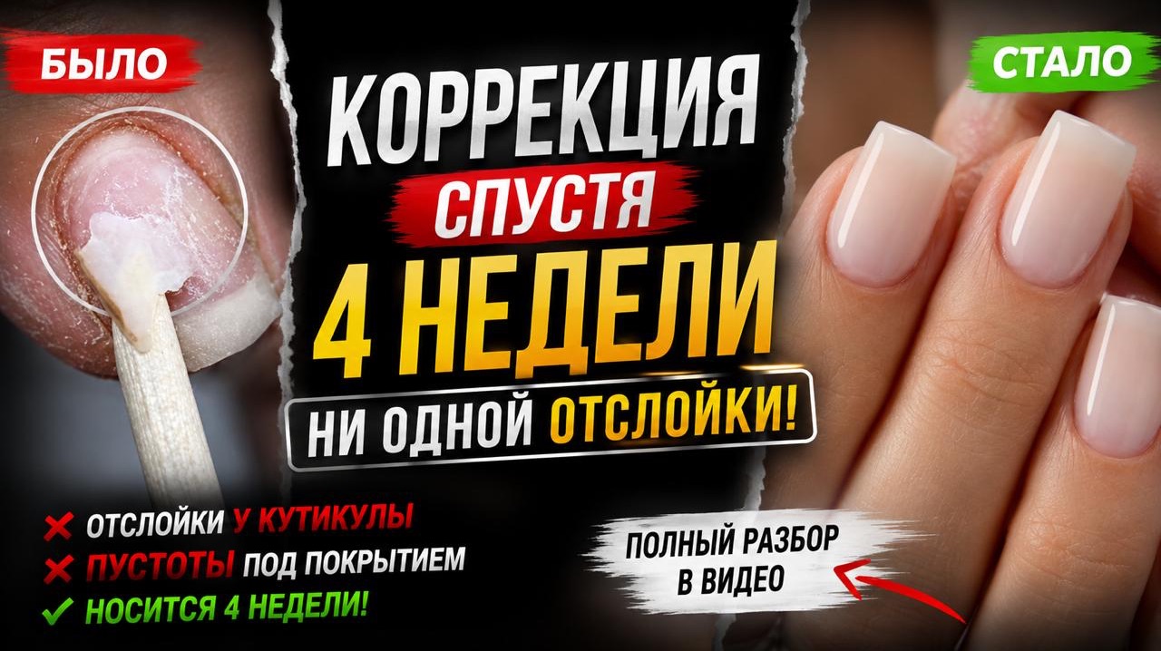 Отслойки в маникюре