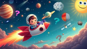 Мультики про космос - Большая космическая логика - Развивающий мультфильм для детей