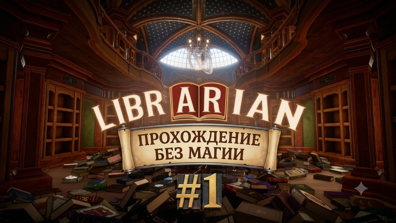 Проходим librarian: tidy up the arcane library без магии #1 смотреть онлайн