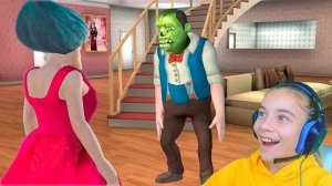 МУЖ МИСС ТИ ЗОМБИ Злая Учительница Scary Teacher 3D