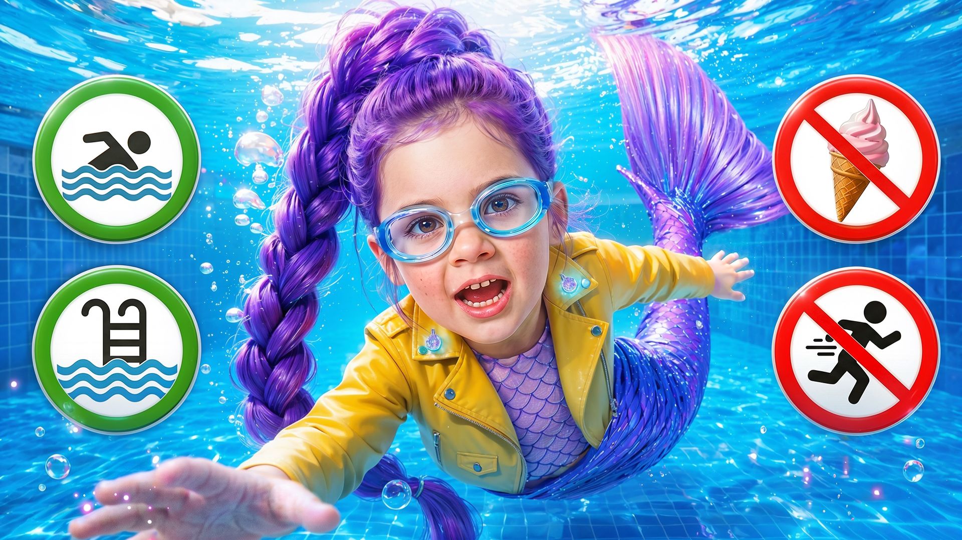 K-Pop превращаются в русалок! 🧜♀️✨ Волшебное приключение для детей, где они могут переодеваться!