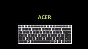 Не работает клавиатура ноутбука Acer