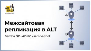 Межсайтовая репликация по расписанию в Альт