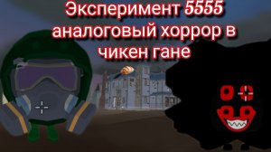 Аналоговый хоррор эксперимент 5555 в чикен гане