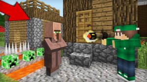 Я ЗАТРОЛЛИЛ ЭТИХ ЖИТЕЛЕЙ В ДЕРЕВНЕ НОМЕР 13 В МАЙНКРАФТ | Риколит Minecraft