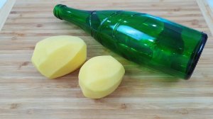 Возьмите пустую бутылку и картошку! Никто не догадается, КАК приготовлено это блюдо!