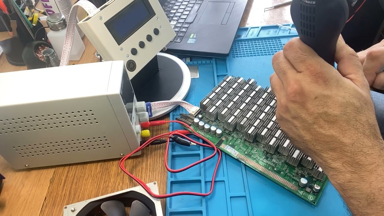 Ремонт платы Antminer S15. Проблемы ремонта S15 серии смотреть онлайн