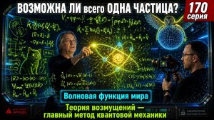 170. Квантовый вакуум и теория возмущений. Волновая функция «мира»? Возможна ли только одна частица?