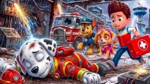 МАРШАЛЛ, проснись, пожалуйста! РАЙДЕР, пожалуйста, помоги мне! СКАЙ, не плачь! | Щенячий патруль