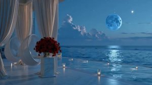 Luxury Chillout Lounge ｜ Moonlit Ocean Vibes & Ambient Relaxing Music Mix