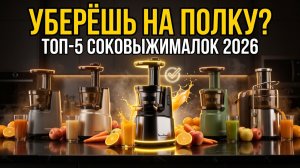 ТОП-5 Соковыжималок 2026: Помоешь И Уберёшь На Полку