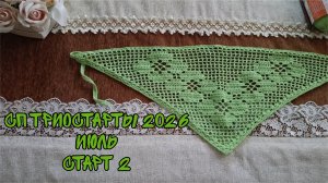 СП ТРИОСТАРТЫ 2026|ИЮЛЬ|СТАРТ 2|ЛЕТНЯЯ КОСЫНКА КРЮЧКОМ В ФИЛЕЙНОЙ ТЕХНИКЕ
