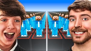 Игры Биста в Minecraft за $10,000!