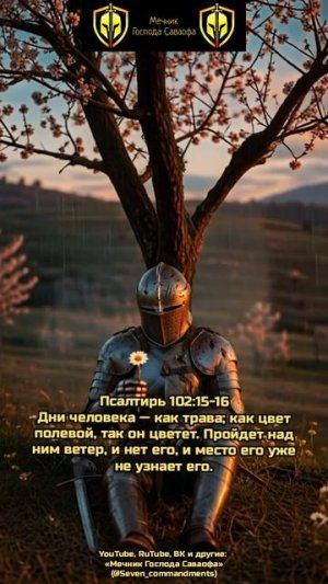 Псалтирь 102:15-16