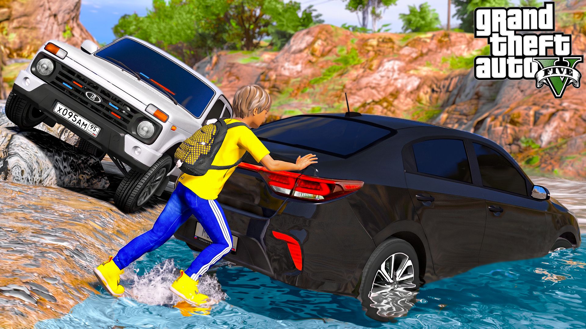 ОПЕРСКАЯ ЕЗДА В GTA 5 - УТОПИЛ ОПЕРСКУЮ КИА РИО ОТЛИЧНИКА! ПОЛИЦИЯ ИЩЕТ МЕНЯ!? 🌊ВОТЕР смотреть онлайн