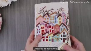 Knia Handmade Регулируемая тканевая обложка для книги любой толщины