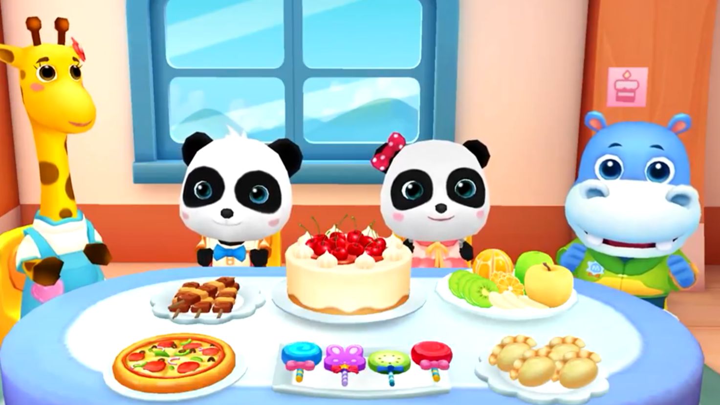 Школьный автобус малышки Панды #игрыдлядетей