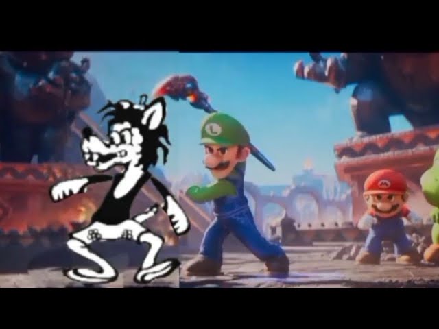 Супер Марио Галактическое кино, но вместо Mr. Game and Watch - Волк из игры "Волк ловит яйца". смотреть онлайн