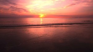Холодное утро на острове Тайби только я, океан и волны на рассвете… 🌅🌊❄️