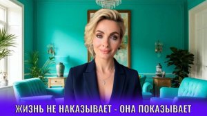 Жизнь не наказывает — она показывает