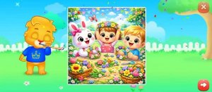Детский развивающий мультфильм, пазлы, головоломка