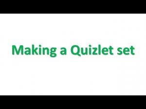 Как создать учебный модуль в Quizlet