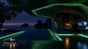 Deep Work Mix ｜ Cyber Cove Soundscape for Neural Focus & Neon Flow State
