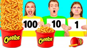 100 Слоев Еды Челлендж # Кулинарная битва с Секретными Гаджетами DuKoDu Challenge