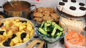 НАГОТОВИЛА МЕНЮ из 7-ми БЛЮД! Покажу за 14 минут как ВСЕ сделать ПРОСТО И ВКУСНО