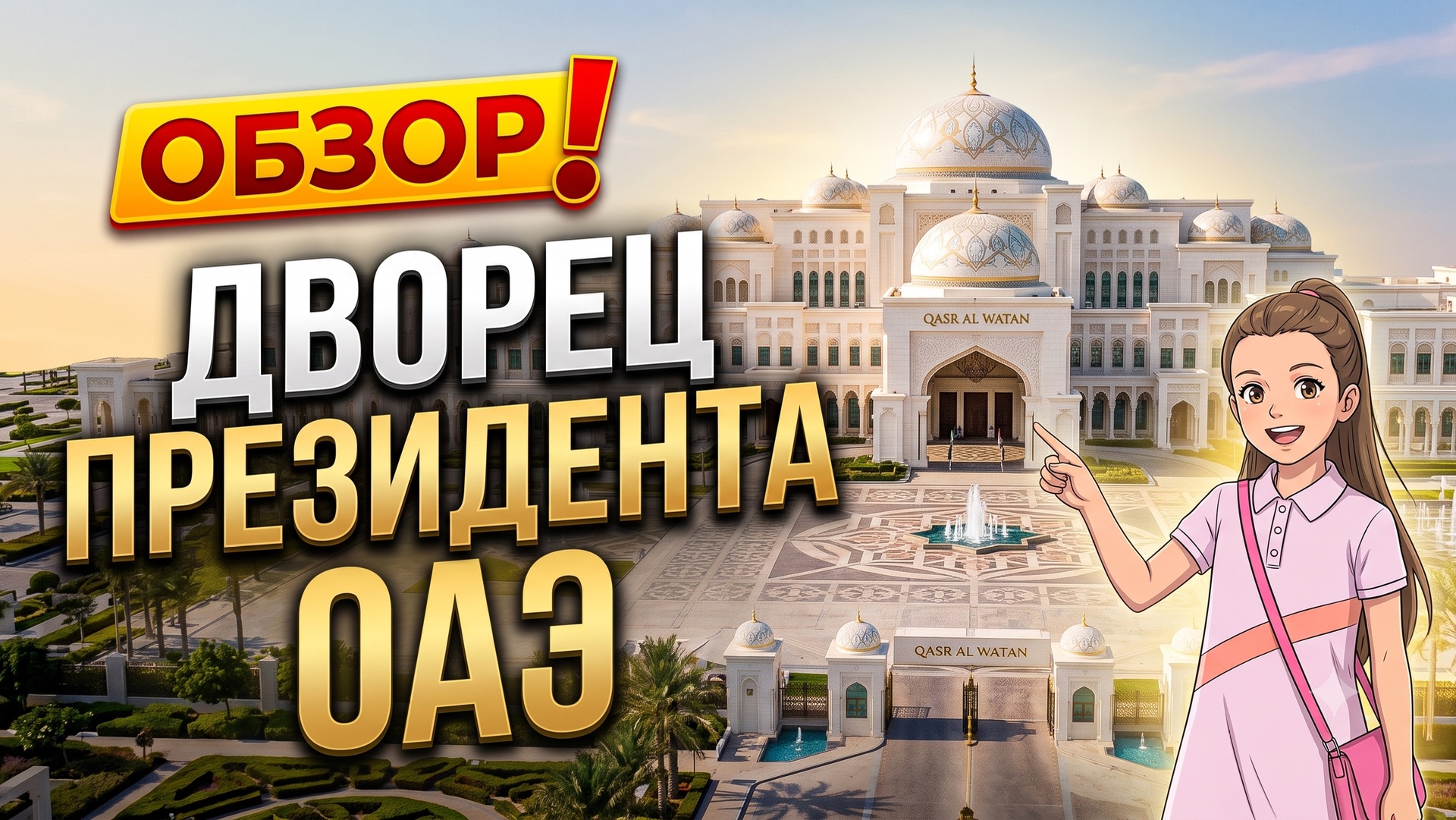 Дворец Карс аль ватан в Абу-Даби