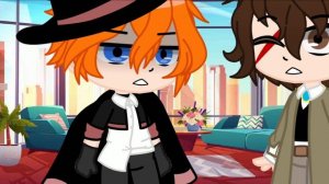 [ Я бью женщин и детей! ] || Меме || °BSD° (ft.Дазай Осаму-Накахара Чуя) •{Соукоку?}• _Стекло_ !Ч.О!