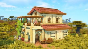 МАЙНКРАФТ Как построить итальянский дом - Minecraft новые видео