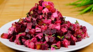 Съедят за Минуту! Вкуснейший САЛАТ из СВЕКЛЫ за 5 Минут на каждый день и на праздничный стол!