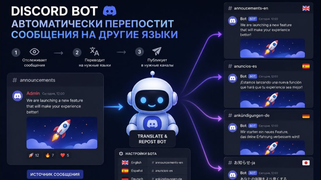 Интеграция Discord + google + написание бота. смотреть онлайн