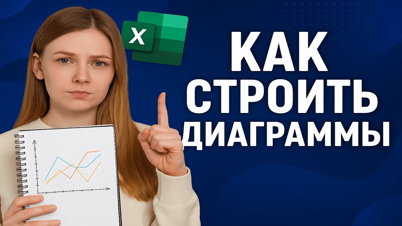 Как строить диаграммы в Excel гистограмма, круговая и график | Excel Charts Tutorial смотреть онлайн
