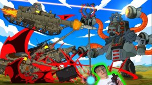 Они нашли логово БОССА! - Реакция на HomeAnimations - Мультики про Танки Геранд Анимация ! ?