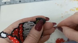 ГНОМИК Кирпичное плетение Часть 8 из 8 от Светланы Литвиновой.