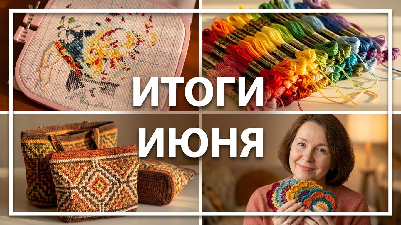 ОБЗОР ВЫШИВКИ ПОКУПОК ВЯЗАНИЕ РУКОДЕЛЬНЫЙ VLOG 30 июня 2026 г. смотреть онлайн