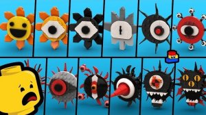 LEGO Sprunki: Этапы строительства с 1 по 12 (МИСТЕР САН) - Невероятная коробка Sprunki