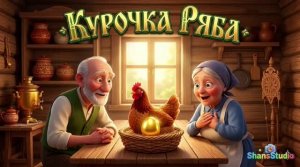 Курочка ряба. Мультфильм для детей.