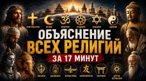 Во что верят люди? Все главные религии мира простыми словами | Документальный Фильм