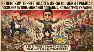 💀 Зеленский лишится власти из-за фатальной ошибки Трампа, Путин зловеще молчит, Украина истерит