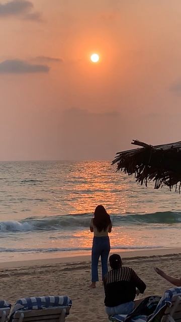 🌅 #Пляж 🏝️ #Кандалим #Гоа