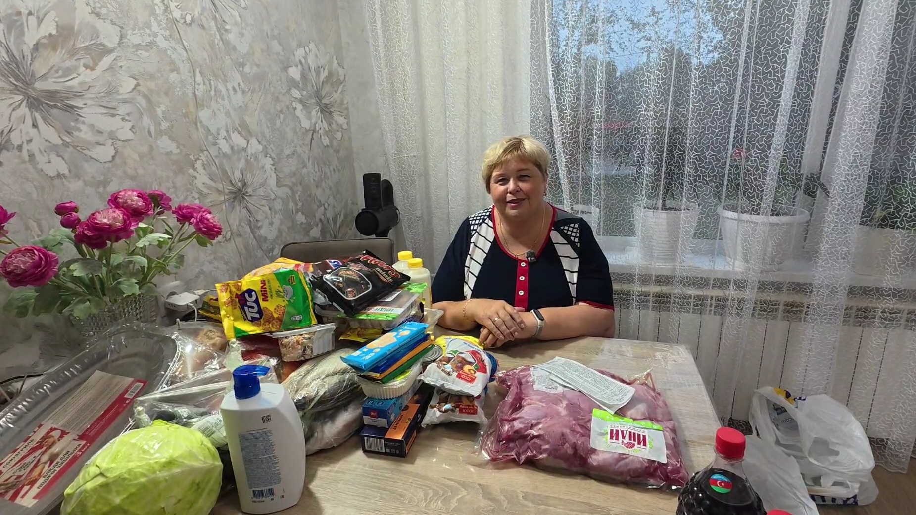 После отпуска пустой холодильник поехали за продуктами. Обзор покупок и цены на них. смотреть онлайн