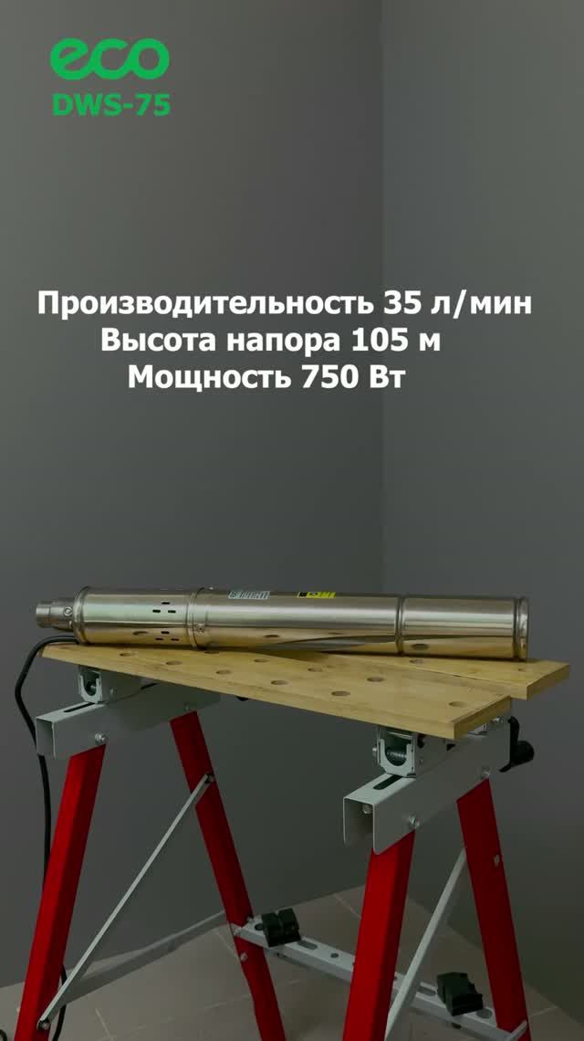 Насос скважинный винтовой ECO DWS-75 смотреть онлайн