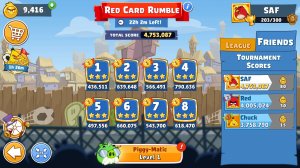 Angry Birds Friends. Red Card Rumble (08.07.2026). Все уровни 3 звезды. Прохождение от SAFa.